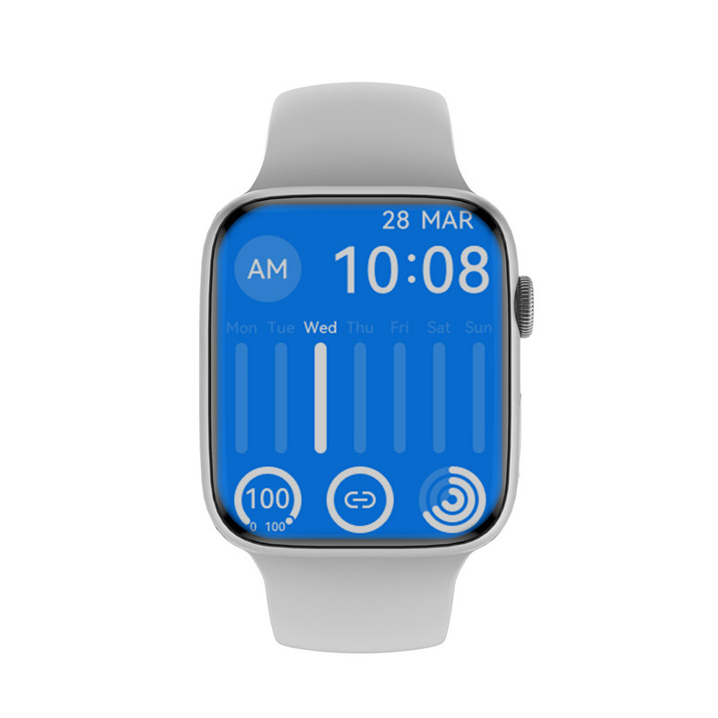 Nutikas käekell Bluetoothi kõne 2,0-tolline HD-ekraan NFC GPS-rada, 45 mm seeria 8 eluaegne veekindel mänguga meeste naiste nutikellaga