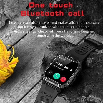 2023 Нов мъжки смарт часовник 1,95-инчов екран Bluetooth циферблат за повикване Персонализиран спортен водоустойчив смарт часовник за мъже жени