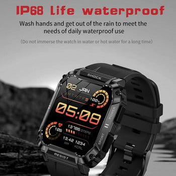 2023 Нов мъжки смарт часовник 1,95-инчов екран Bluetooth циферблат за повикване Персонализиран спортен водоустойчив смарт часовник за мъже жени