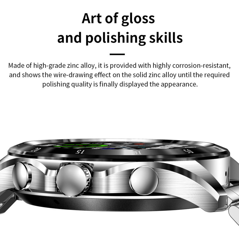 2023. aasta uus Bluetoothi kõnega nutikell meeste IP68 veekindel nutikell südame löögisageduse vererõhu ja kehatemperatuuri jälgimise kellad