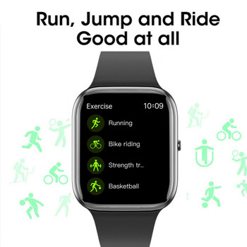Y9 Смарт часовник Мъже Жени Спорт Фитнес Часовник Гривна Проследяване на стъпки Калориен здравен монитор Ръчен часовник за Android IOS