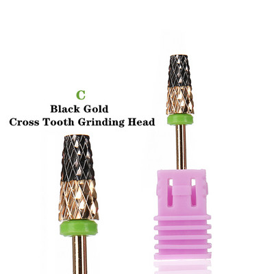 UMECOLOR volframo karbido nagų grąžtai Frezavimo pjovimo pjovimo staklės, skirtos elektriniam gręžtuvui, manikiūro mašinai, nagų dildės, priedai