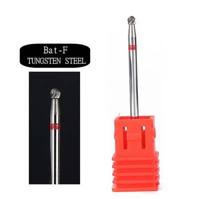 UMECOLOR volframo karbido nagų grąžtai Frezavimo pjovimo pjovimo staklės, skirtos elektriniam gręžtuvui, manikiūro mašinai, nagų dildės, priedai