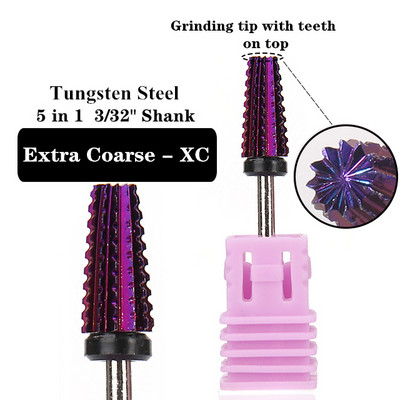 UMECOLOR volframo karbido nagų grąžtai Frezavimo pjovimo pjovimo staklės, skirtos elektriniam gręžtuvui, manikiūro mašinai, nagų dildės, priedai