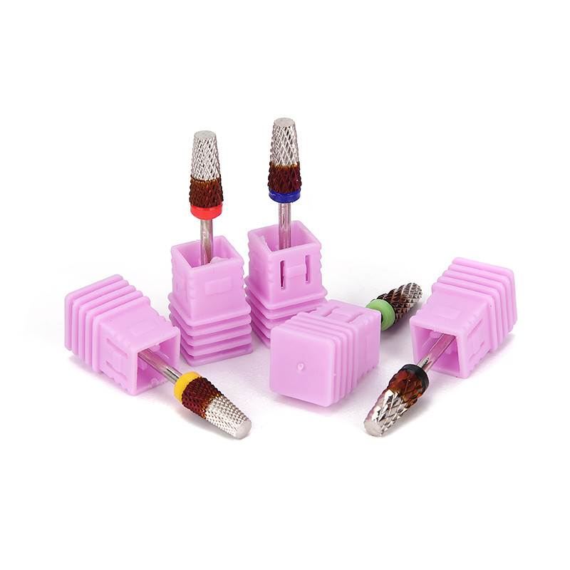 UMECOLOR volframo karbido nagų grąžtai Frezavimo pjovimo pjovimo staklės, skirtos elektriniam gręžtuvui, manikiūro mašinai, nagų dildės, priedai