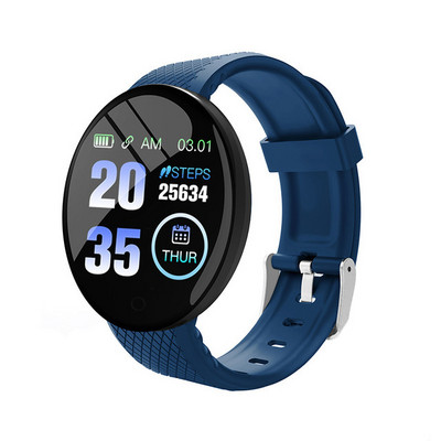 Ceasuri inteligente Bluetooth Fitness Tracker Ceasuri digitale Ceasuri inteligente Bărbați Femei Tensiune arterială IOS Android Brățară inteligentă D18 2022