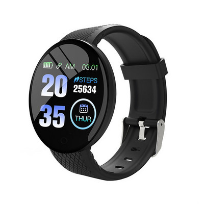 Ceasuri inteligente Bluetooth Fitness Tracker Ceasuri digitale Ceasuri inteligente Bărbați Femei Tensiune arterială IOS Android Brățară inteligentă D18 2022