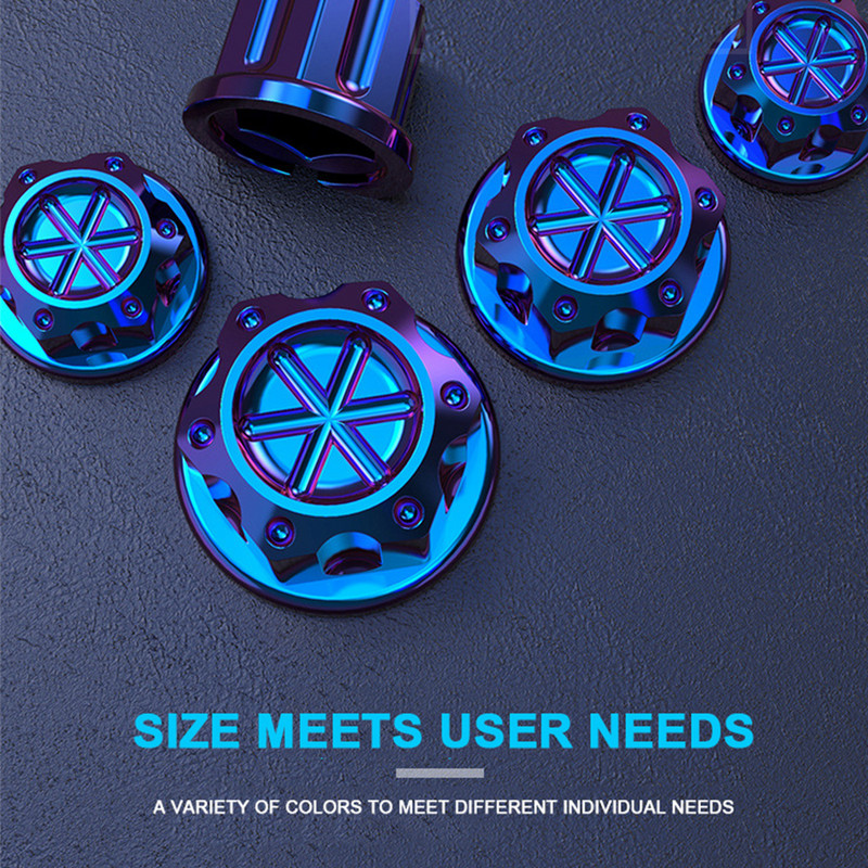 30 tk/komplekti mootorratta kruvikorgi kaanepea kere dekoratiivsed mootori mutrite poldikorgid Yamaha Kawasaki Honda autojalgrataste tarvikutele