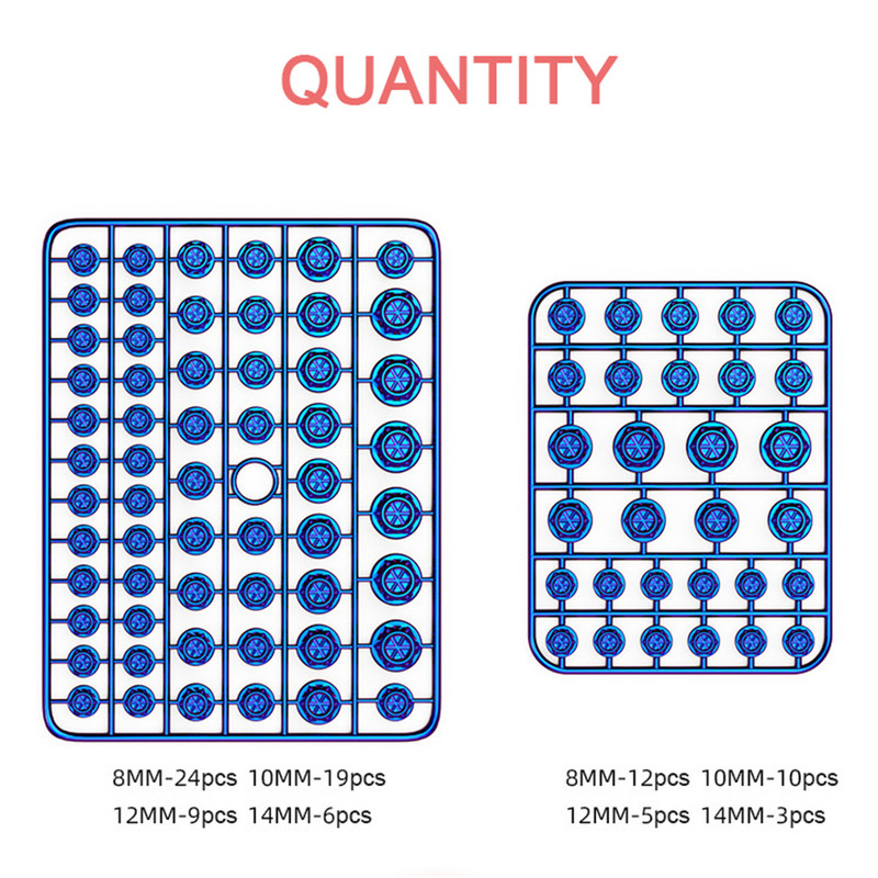 30 tk/komplekti mootorratta kruvikorgi kaanepea kere dekoratiivsed mootori mutrite poldikorgid Yamaha Kawasaki Honda autojalgrataste tarvikutele