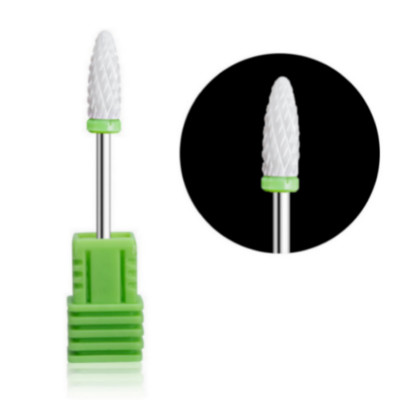 Küünte teemantmetallist puuriterade ketasotsik surnud naha jaoks Callus Elektriline jalaviil kalluseeemaldusvars küünesalongi lihvimispea jaoks