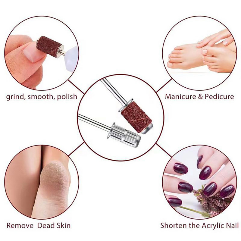 3/5/10 tk küünepuuriotsad lihvimispaelad, kaaned, torukäepidemed, elektrilised viilid, küünepuuripead, maniküüri pediküüri tarvikud