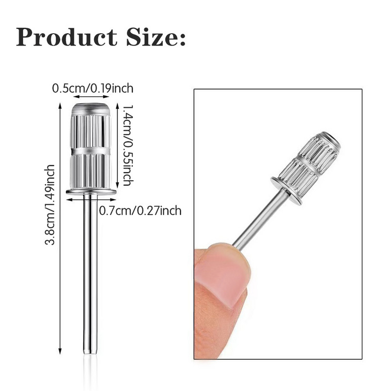 3/5/10 tk küünepuuriotsad lihvimispaelad, kaaned, torukäepidemed, elektrilised viilid, küünepuuripead, maniküüri pediküüri tarvikud