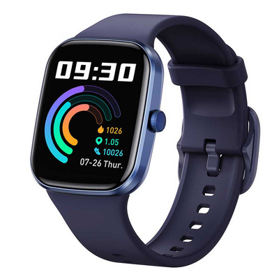 Stilingas „Smart Watch Fitness Tracker SmartWatch“, skirtas „Android“ / „iOS“ telefonams, 1,69 colio jutiklinis ekranas su sveikatos stebėjimo žingsniamačiu.