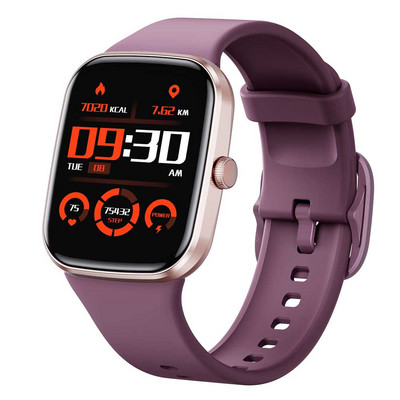 Stilingas „Smart Watch Fitness Tracker SmartWatch“, skirtas „Android“ / „iOS“ telefonams, 1,69 colio jutiklinis ekranas su sveikatos stebėjimo žingsniamačiu.