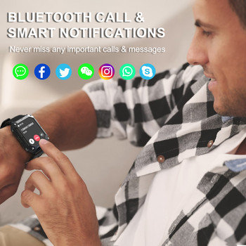 Uhoofit C20Pro Outdoor Smartwatch Men Calling Sports Smart Watch 1,83\