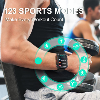 Uhoofit C20Pro Outdoor Smartwatch Men Calling Sports Smart Watch 1,83\