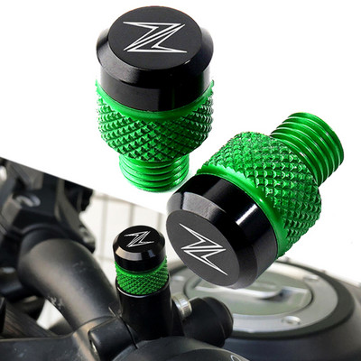 За Kawasaki Z900 Z750 Z650 Z800 Z1000 Z400 Z1000SX Z900RS Z250 Z300 Огледала за мотоциклети Отвори Щепсел Винтове Капачки Огледало Отвор Капак