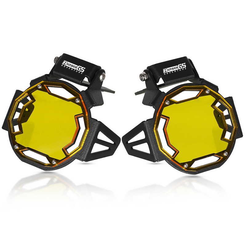 Για BMW R1250GS R1250 R 1250 GS ADV Adventure 2018 2019 2020 2021 2022 Φώτα ομίχλης Μοτοσικλέτας Προστατευτικό κάλυμμα μάσκας