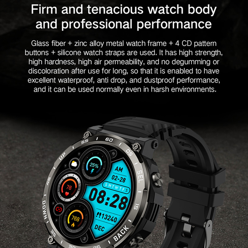 Ceas inteligent S56 Apel Bluetooth 1,52 inch HD Ecran mare Ritm cardiac Tensiune arterială Sănătate Fitness Tracker Bărbați Femei Ceas inteligent
