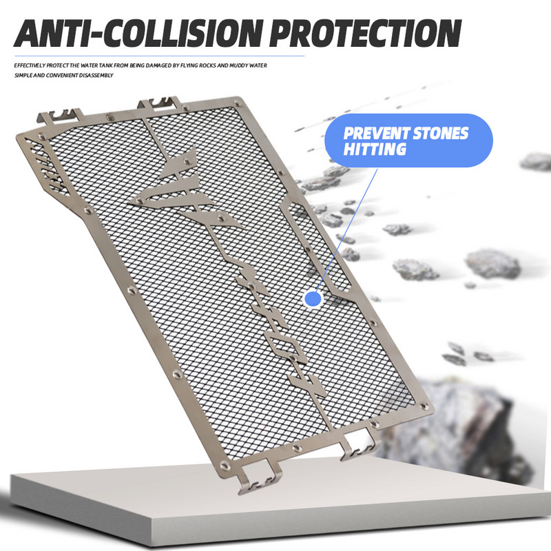Pentru Yamaha MT07 MT 07 2014 - 2022 2021 2020 2019 2018 2017 2016 2015 Motocicletă Protecție Grila Radiator Protector Capac Gratar