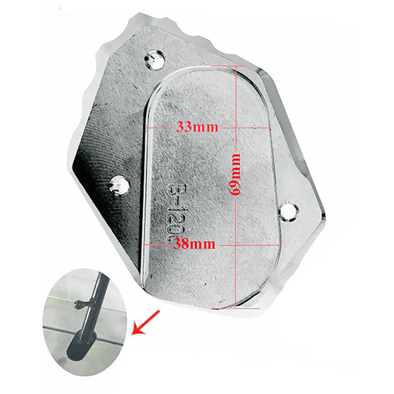 F850GS / F750GS tugijala suurendamine mootorratta küljealuse pikenduseks BMW F850 GS F 750 850 GSA 2018-2020 2021 2022 tarvikud