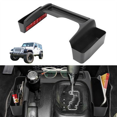 Ātrumu pārslēgšanas kārba nolikšana Sakārtošana Automašīnas salona modifikācijas daļas Jeep Wrangler JK 2012 2013 2014 2015 2016 2011-2018