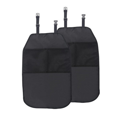 1/2 buc. Covoraș de protecție pentru scaunul de siguranță pentru mașină pentru copii, covoraș de picior, pernă pentru spate, husă de protecție antiderapantă, organizator de buzunar