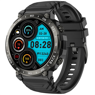 Smart Watch S56 Men Bluetooth Call Smartband 1,52-tolline HD suur ekraan pulsisageduse vererõhu treeningu jälgija nutikell