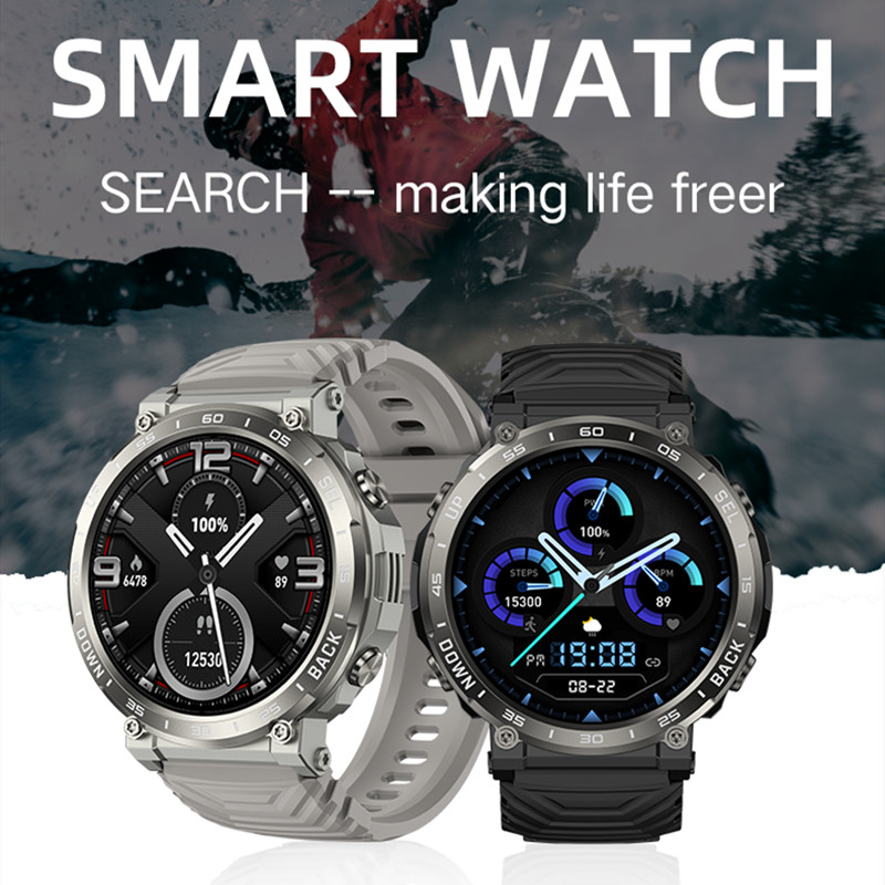 Smart Watch S56 Men Bluetooth Call Smartband 1,52-tolline HD suur ekraan pulsisageduse vererõhu treeningu jälgija nutikell