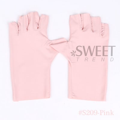 2 vnt Nail Art Glove Anti UV Apsauginė pirštinė Led lempos spinduliuotei atspari pirštinė apsauga Rankos nagų dailės geliu UV LED lempos įrankis