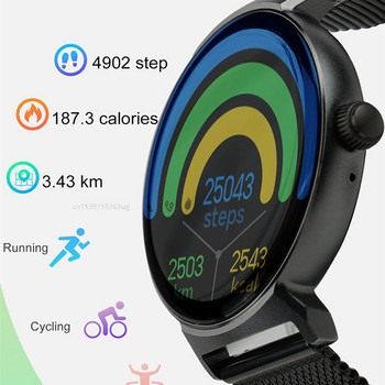 Έξυπνο ρολόι DT4 Γυναικείο 1,45 ιντσών Πολυτελές βραχιόλι Bluetooth κλήσης Φωνητικός βοηθός κορίτσια Γυναικεία αθλητική παρακολούθηση Smartwatch