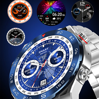 Business Men Smart Watch CY300 Max Bluetooth Call Sighting Compass Ασύρματη φόρτιση Smartwatch 1,6 ιντσών HD μεγάλης οθόνης