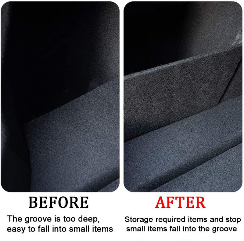 Tesla Model 3 tagumise pagasiruumi korrastaja külgjagaja tarvikud