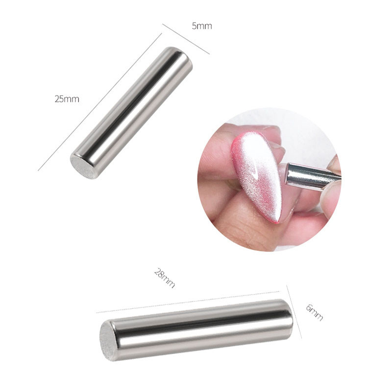 Cat Eye Nail Magnetic Stick 3D Stipraus poveikio Magnetas Magic Stick UV Gel Lakas Manikiūro Įrankiai Nagų dailės dekoracijos Priedai