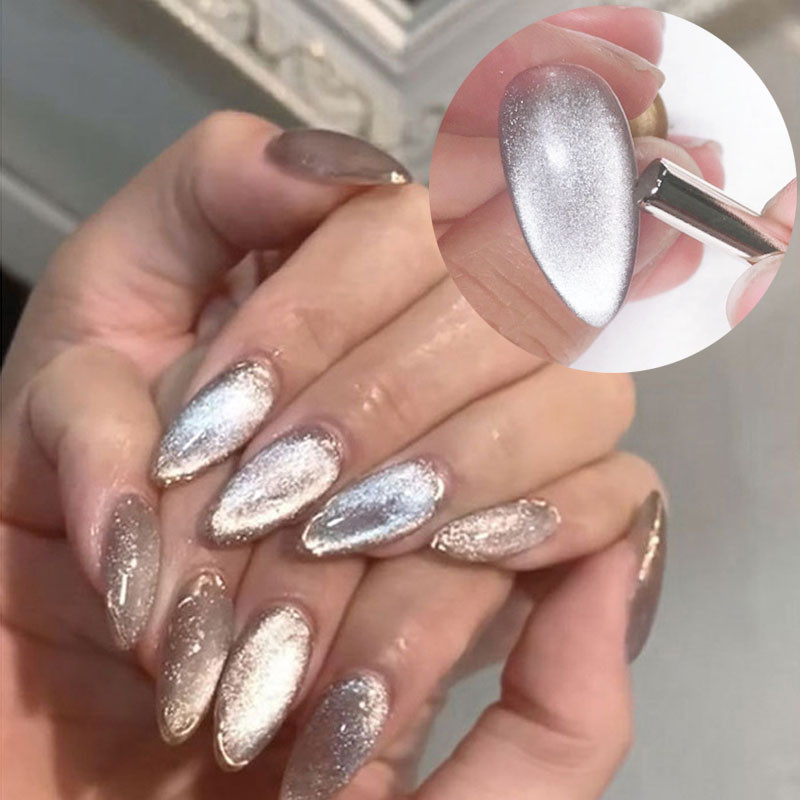 Cat Eye Nail Magnetic Stick 3D Stipraus poveikio Magnetas Magic Stick UV Gel Lakas Manikiūro Įrankiai Nagų dailės dekoracijos Priedai