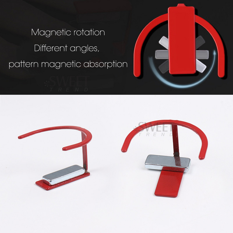 Cat Eye Stand Magnet Board Nail Art Stick 9D 5D efektiga tugev magnet Cat Eye geellaki laia joonega maniküüri küünte tööriistad SAS53