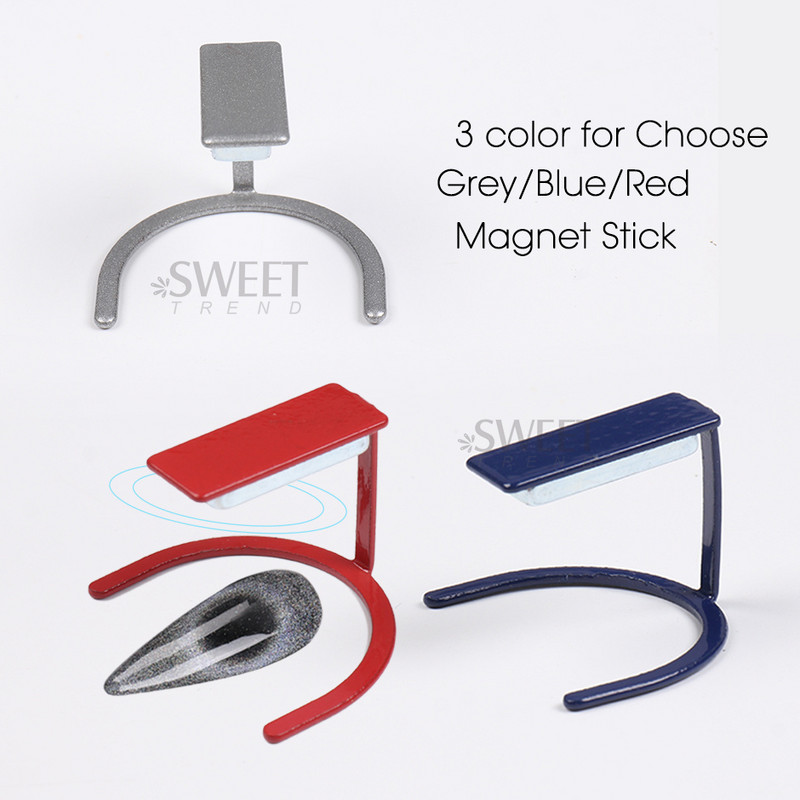 Cat Eye Stand Magnet Board Nail Art Stick 9D 5D efektiga tugev magnet Cat Eye geellaki laia joonega maniküüri küünte tööriistad SAS53