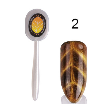 1vnt Cat Eye Magnet Strong Effect Magetic Stick lenta nagų piešimui UV gelio laku Stripe Line Magnetic Board nagų įrankis TR01-06