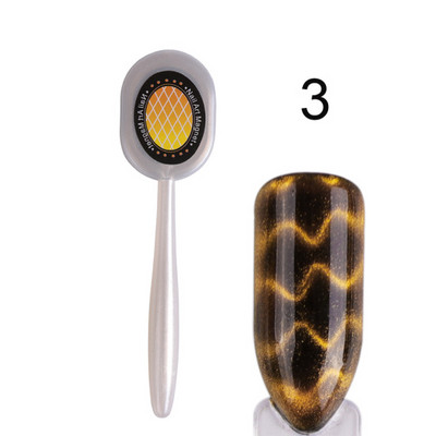 1vnt Cat Eye Magnet Strong Effect Magetic Stick lenta nagų piešimui UV gelio laku Stripe Line Magnetic Board nagų įrankis TR01-06