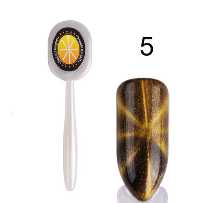 1vnt Cat Eye Magnet Strong Effect Magetic Stick lenta nagų piešimui UV gelio laku Stripe Line Magnetic Board nagų įrankis TR01-06