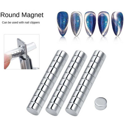 Körömdíszítő mágnes eszközök Macskaszem mágneses pálca manikűr eszközök Hengeres alakú, kétvégű macskaszem mágnes, használathoz elválasztható