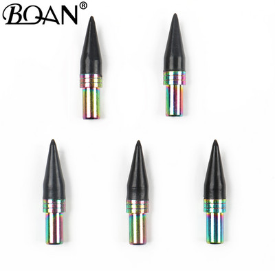 BQAN 1 TK pimestav kahe otsaga küünte täppispliiats, kristallhelmed, käepide Rhinestone naastud, valija vahapliiats maniküüri küünte kunstitööriist