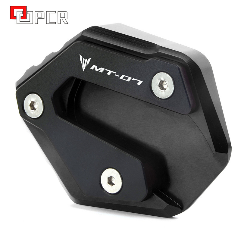 LOGO MT-07 Extensie suport lateral Mărește plăcuță pentru Yamaha MT07 MT 07 2014-2022 2019 2018
