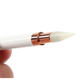 BQAN 1 Pc Dual-end Nail Art Wax Dotting Pen Nail Rhinestones Picker Pencil Pen Beads Picker Wax Pen Manicure Art Brush Tool