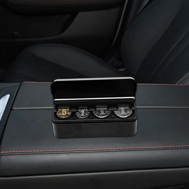 Univerzális váltószervező autós érmetartó érme-adagoló automata érmetároló tok járművekhez autókhoz teherautókhoz