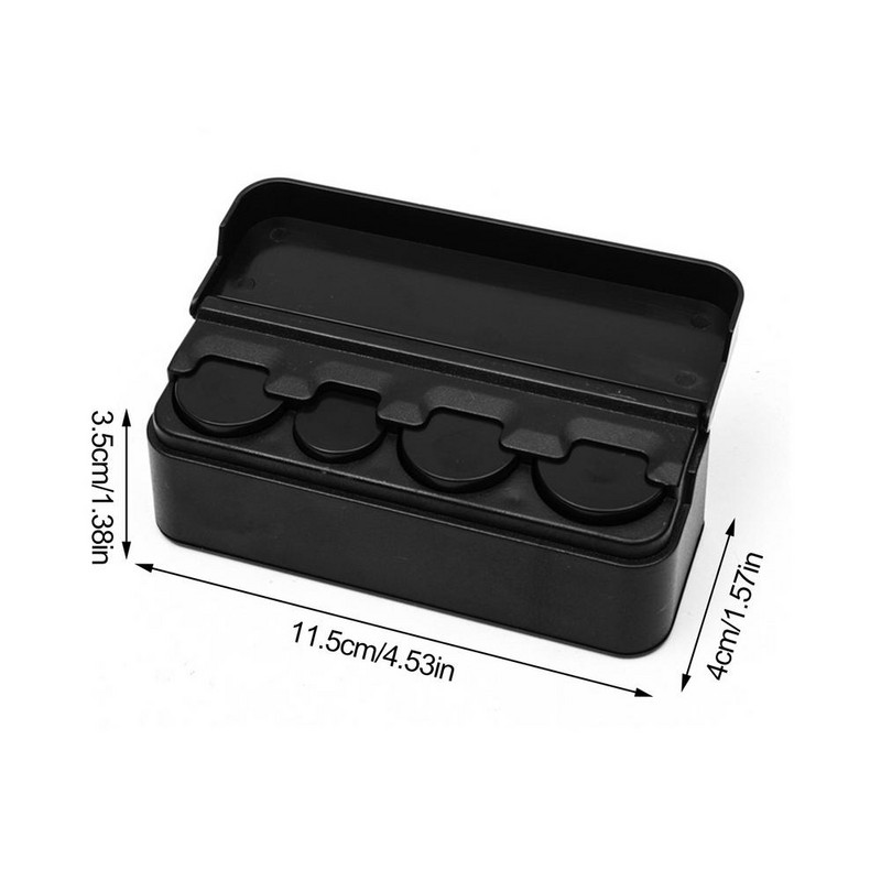 Univerzális váltószervező autós érmetartó érme-adagoló automata érmetároló tok járművekhez autókhoz teherautókhoz