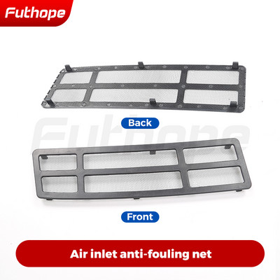 Futhope õhu sisselaskeava kaitsekate Tesla 2021-2023 mudeli 3 putukavastane saastumisvastane esikate, kliimaseadme kate