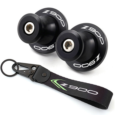 8 spalvos, skirtos Kawasaki z900 Z900 Z 900 2017-2023 2022 2021 2020 2019 8M motociklo slankiojančio stovo varžtai ir siuvinėjimo ženklelio raktų pakabukas