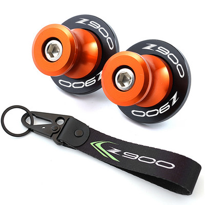 8 spalvos, skirtos Kawasaki z900 Z900 Z 900 2017-2023 2022 2021 2020 2019 8M motociklo slankiojančio stovo varžtai ir siuvinėjimo ženklelio raktų pakabukas