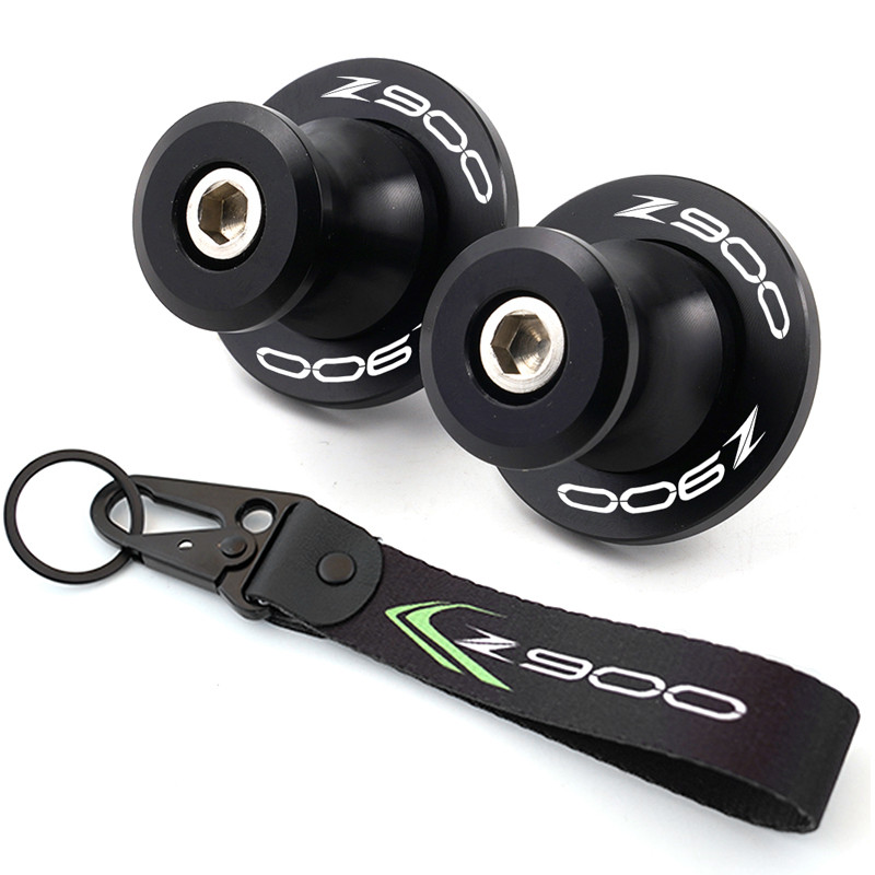 8 spalvos, skirtos Kawasaki z900 Z900 Z 900 2017-2023 2022 2021 2020 2019 8M motociklo slankiojančio stovo varžtai ir siuvinėjimo ženklelio raktų pakabukas